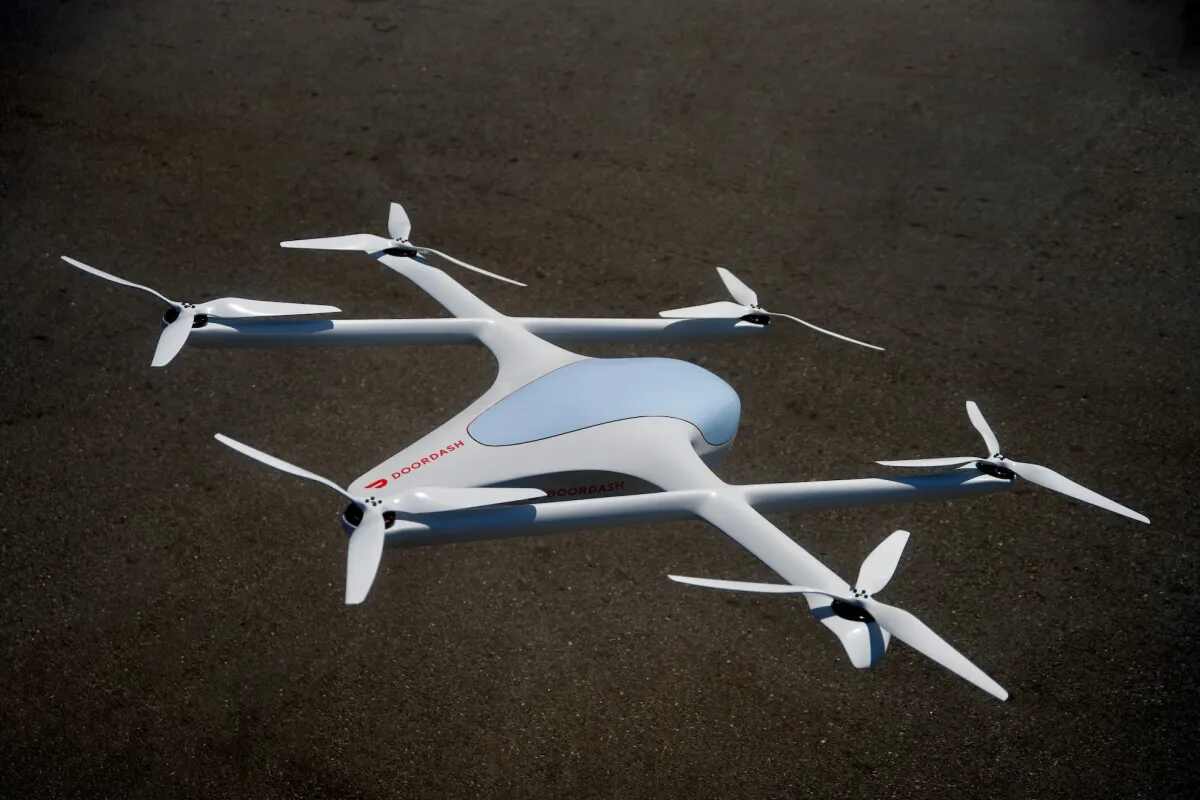 A estratégia de drones do DoorDash começou no terreno