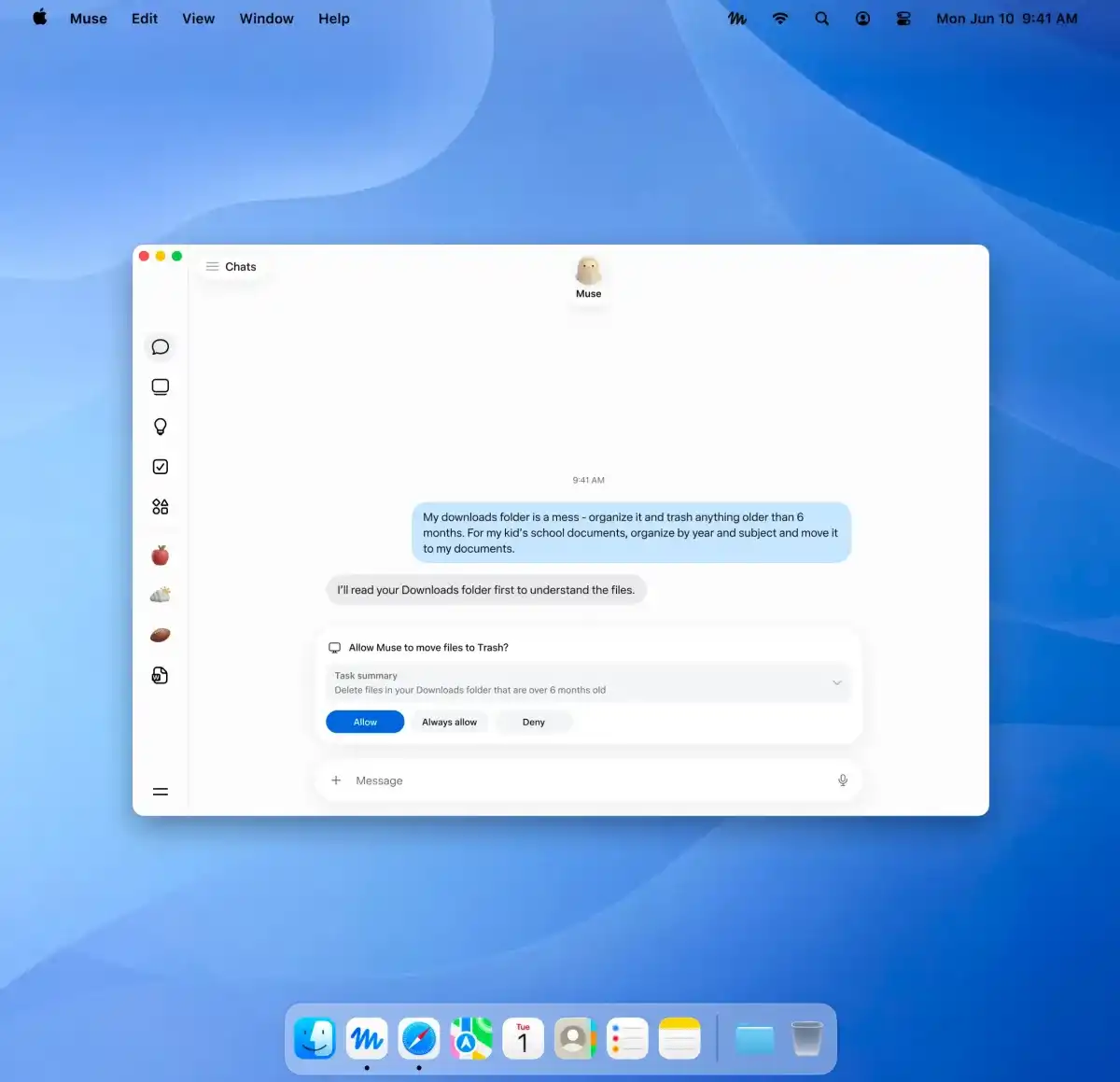 Muse do Meta chega ao Mac, permitindo que a IA execute ações no seu computador