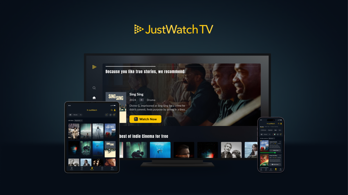 Guia de streaming JustWatch se torna um streamer